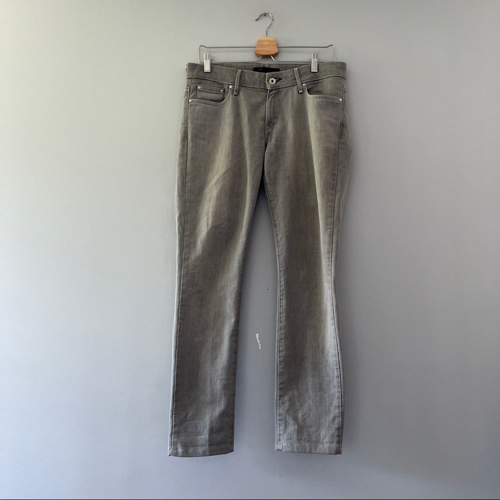 Levi’s 545 Skinny Leg Jeans Gray Denim Casual Neutral Size 10 Medium